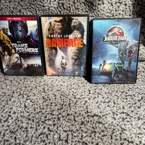 Rampage (DVD) - Dwayne Johnson - Black DVD Case